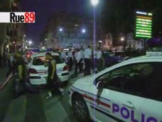 Opération de police musclée à Paris