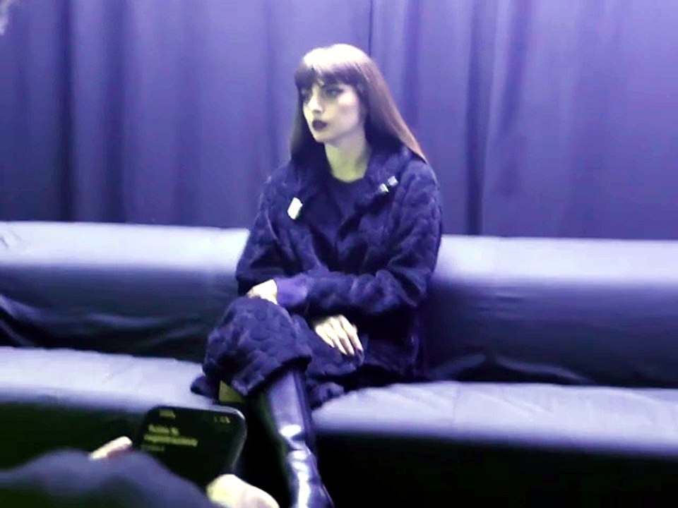 Annalisa commenta a Roma la morte di Ornella Vanoni
