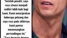 Komentar CR7 setelah Portugal kalahkan Kroasia