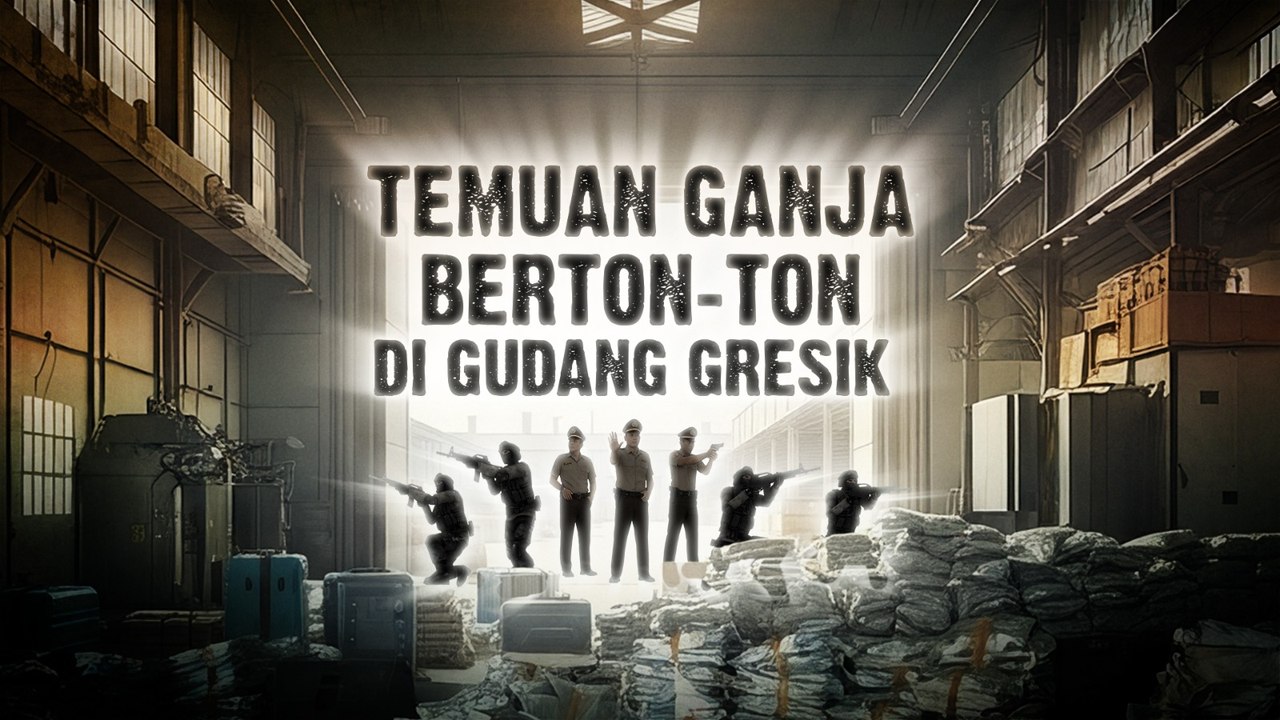 Fakta Temuan Ganja Berton-ton di Gudang Gresik