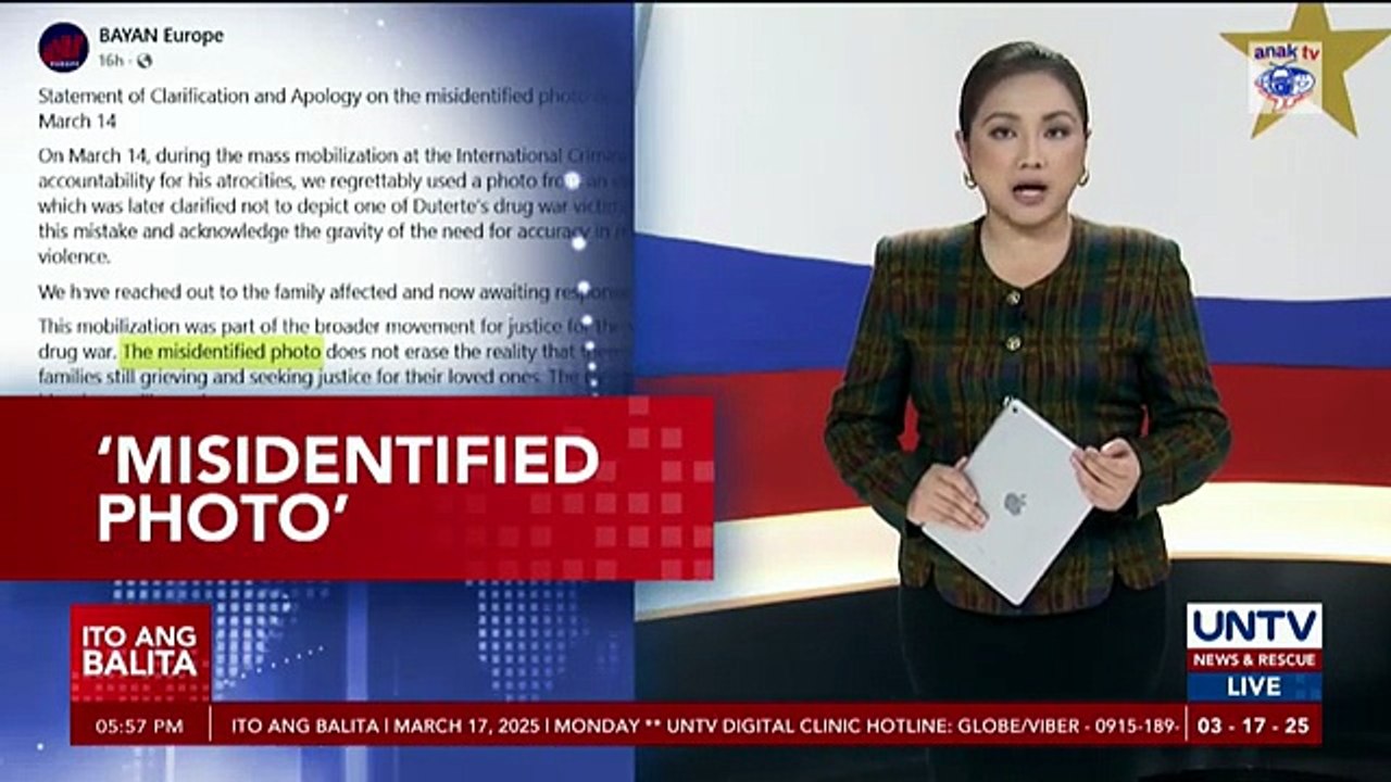 Bayan-Europe humingi ng paumanhin sa pag gamit ng isang literato na hindi naman biktima ng Duterte Drug War [Full Movie]