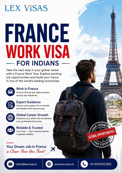 France Work Visa for Indians | Corporate Immigration Experts | Lex Visas