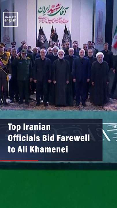 Top Iranian Officials Bid Farewell to Supreme Leader Ali Khamenei