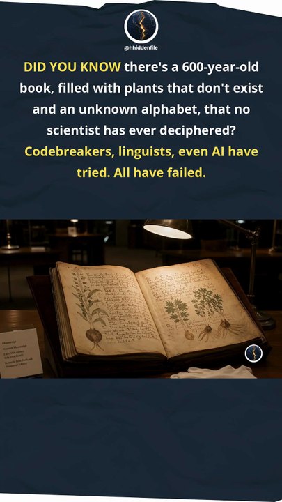 The 600-Year-Old Book That No One in the World Can Read