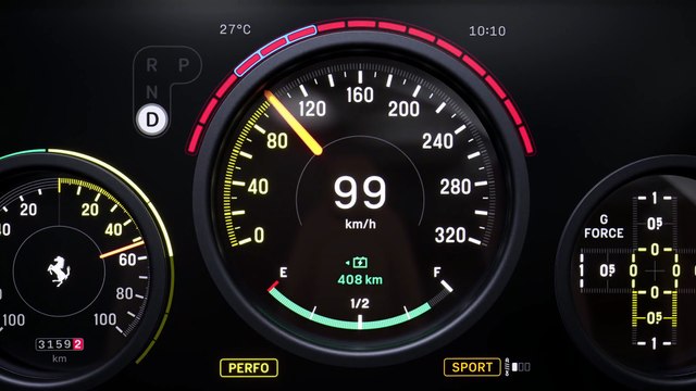 Ferrari presenta Luce, la prima elettrica del Cavallino. Interni minimal in 'stile Apple'
