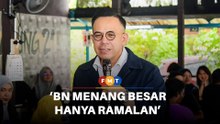 BN menang besar hanya ramalan, keputusan di tangan rakyat, kata Sim