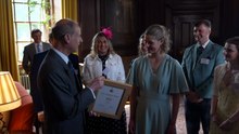 Duke of Edinburgh presents Gold Award to daughter