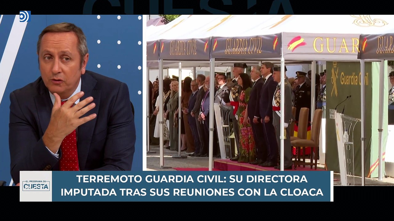 Terremoto Guardia Civil: graves consecuencias por imputación de su directora tras reunirse con Leire