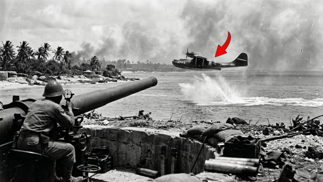 When One American Dove 600 Yards From Japanese Guns — His 4 "Suicide" Landings Saved Them All