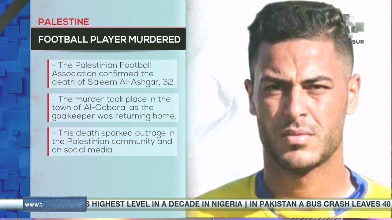 Palestine | Football player murdered