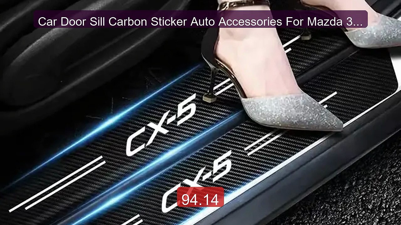 Car Door Sill Carbon Sticker Auto Accessories For Mazda 3 6 CX... -- Hot Deal 2026 | Limited Offer!