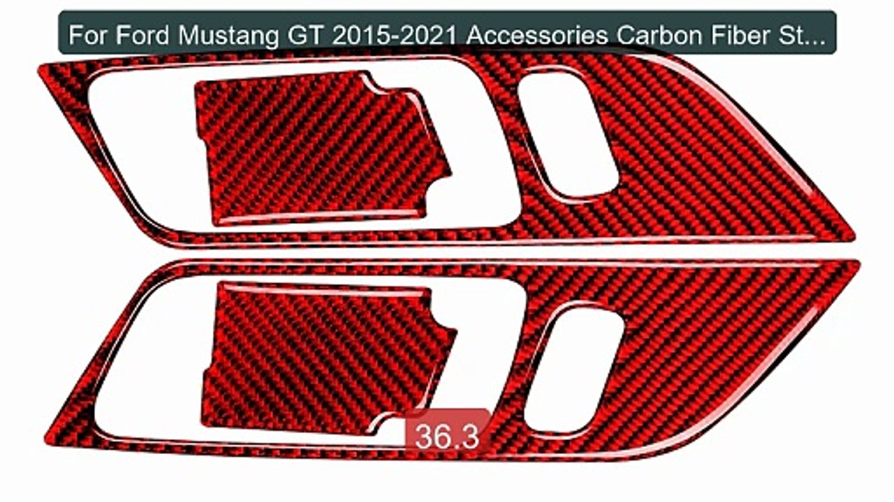 For Ford Mustang GT 2015-2021 Accessories Carbon Fiber Styling... -- Best Buy 2026 | Great Quality!