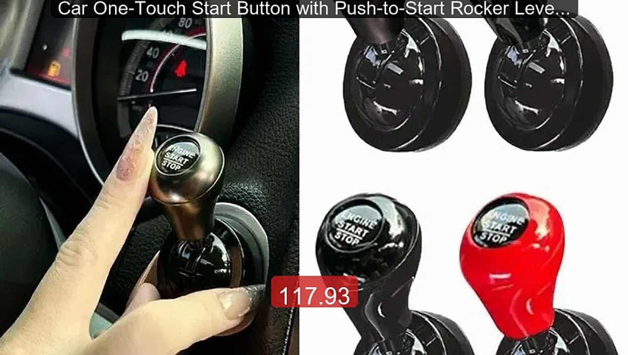 Car One-Touch Start Button with Push-to-Start Rocker Lever Retro Jo... -- Top Rated 2026 | Buy Now!