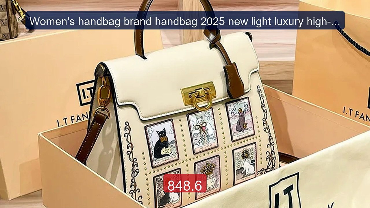 Women's handbag brand handbag 2025 new light luxury high-end ... -- Amazing Value 2026 | Must Have!