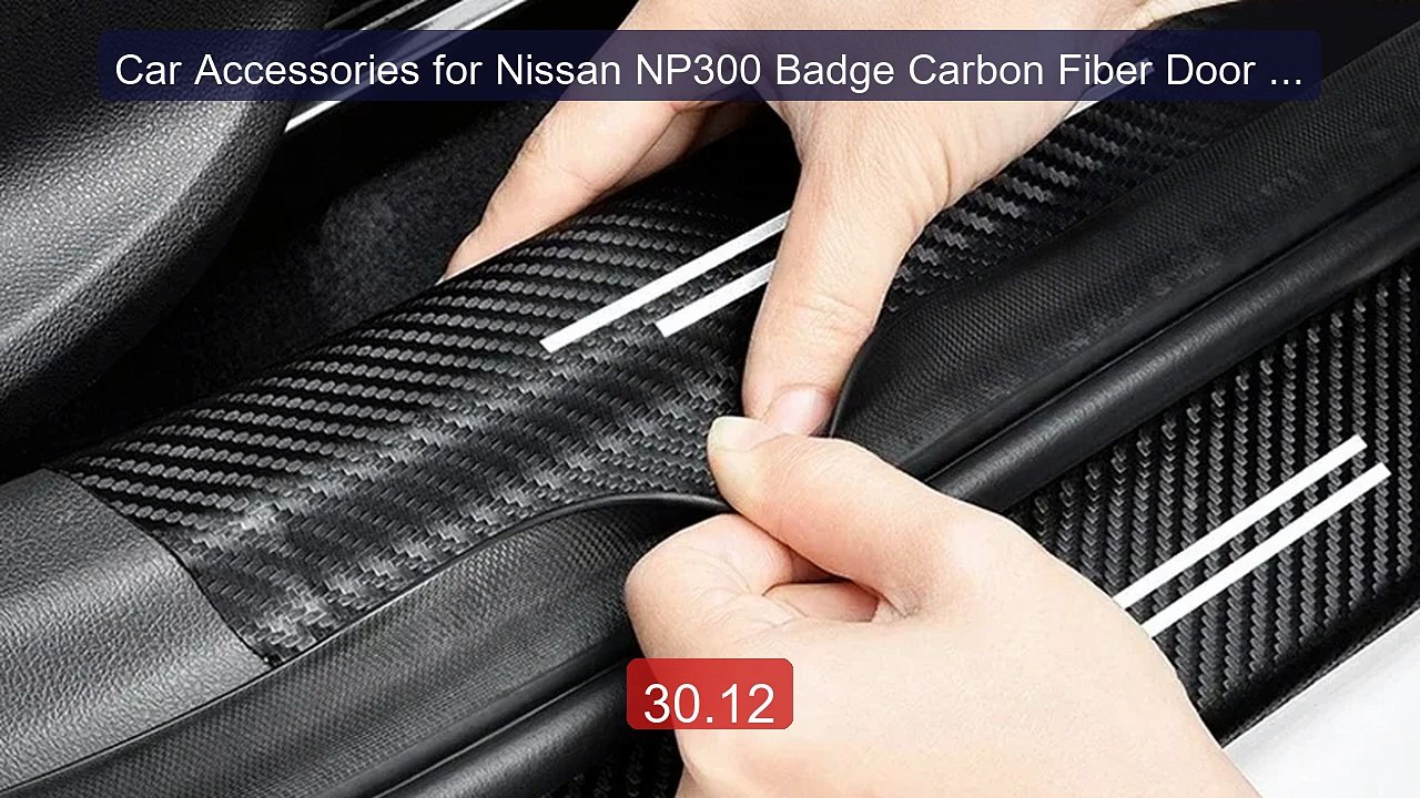 Car Accessories for Nissan NP300 Badge Carbon Fiber Door Threshold... -- Best Deal 2026 | Shop Now!