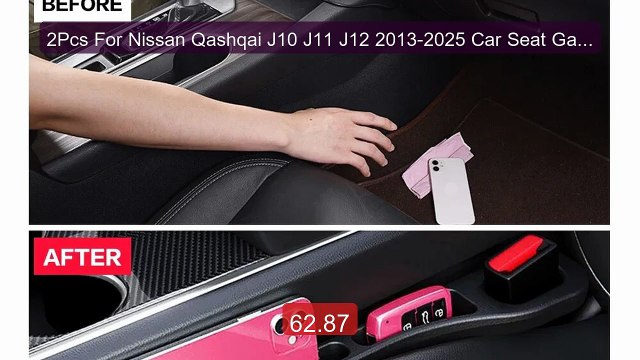 2Pcs For Nissan Qashqai J10 J11 J12 2013-2025 Car Seat Gap Fi... Amazing Value 2026 | Must Have!