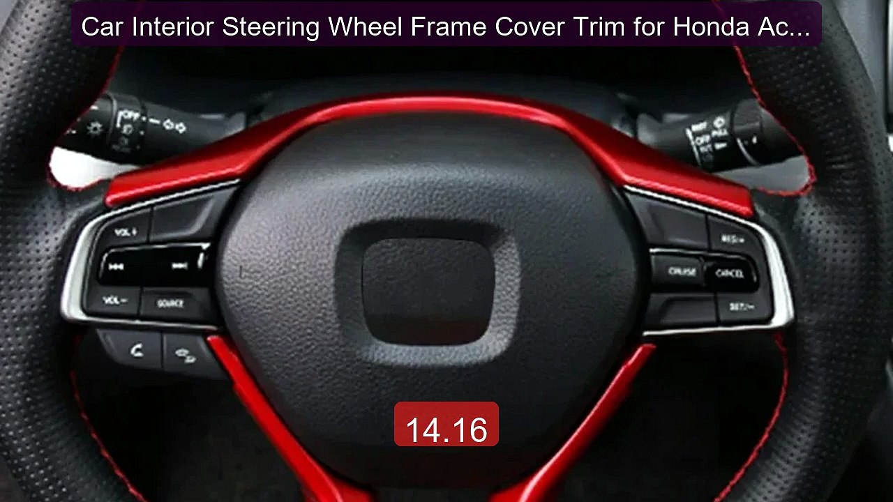 Car Interior Steering Wheel Frame Cover Trim for Honda Accord ... -- Best Buy 2026 | Great Quality!
