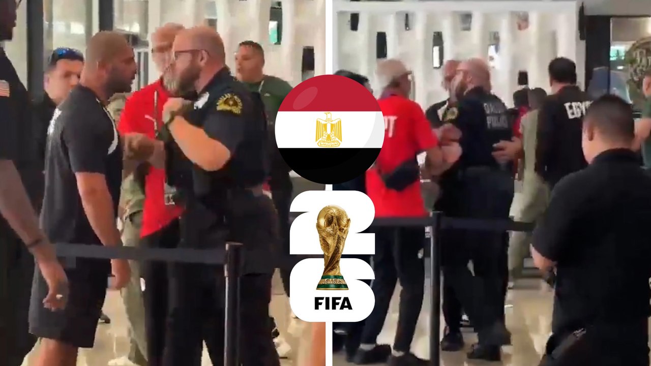 Mundial 2026: Policia de Dallas agrede al staff de la selección de Egipto