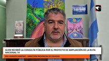 Leandro N. Alem recibió la consulta pública por el proyecto de ampliación de la Ruta Nacional 14