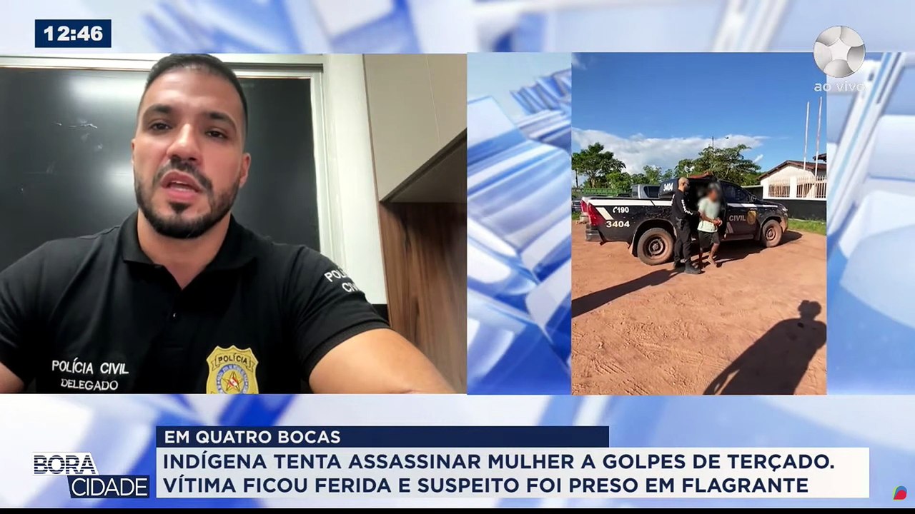 Liderança indígena foi preso por tentativa de feminicídio no distrito de 4 bocas em Tomé-Açu