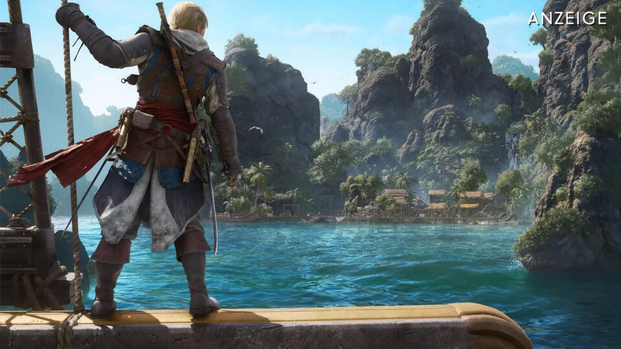 Bei Kameraschwenks werden die PSSR-Probleme von Black Flag Resync auf der PS5 Pro deutlich