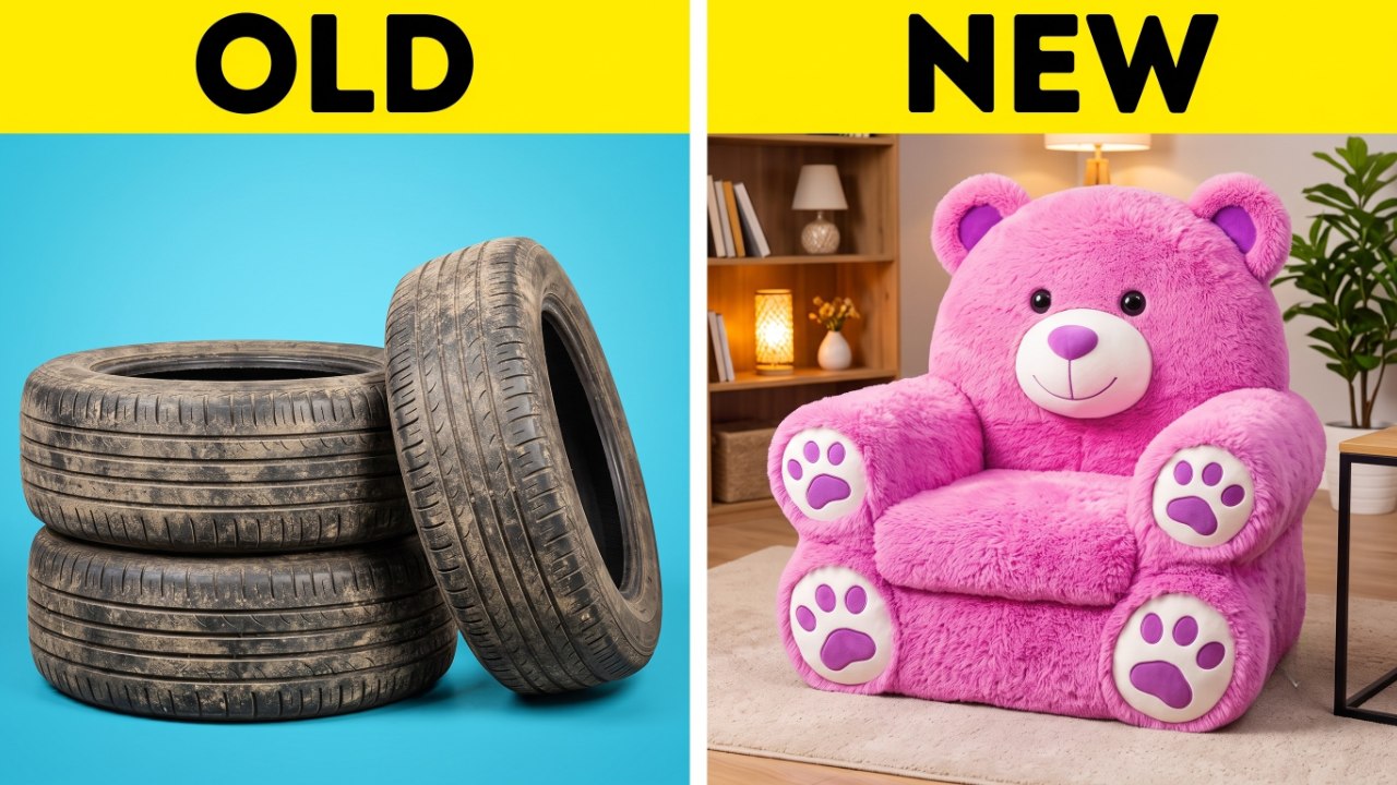 Creative Tire Furniture Ideas for a Stylish Home Makeover