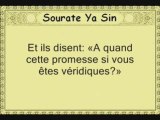 Sourate Ya Sin - avec trad Francais - Louhaidan