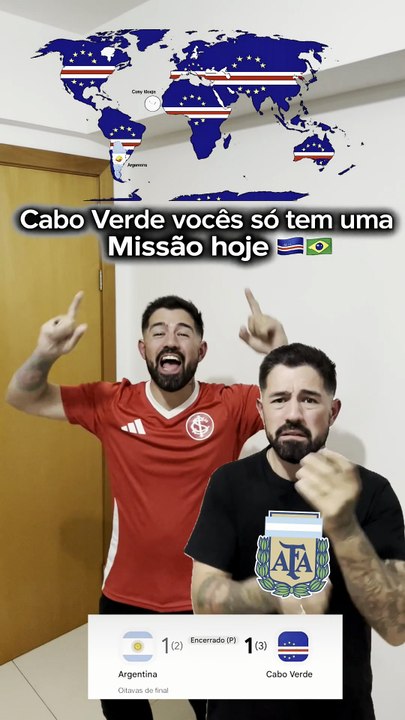 Todos somos Cabo Verde contra Argentina