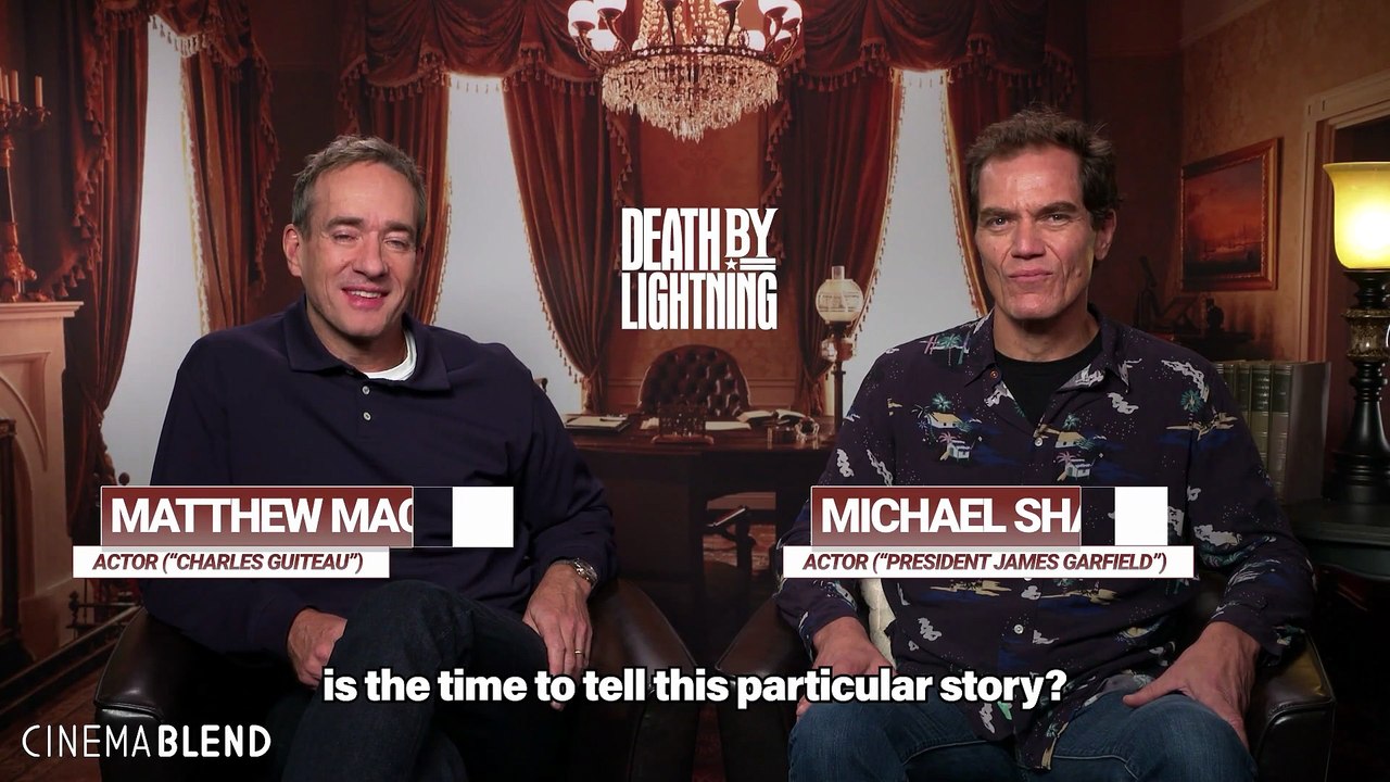 I Had To Ask Michael Shannon About Why He Chose Such A Cool But Lesser-Known President Like Garfield For His Latest Role