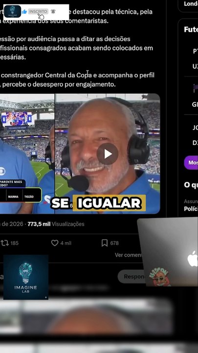 Globo tentando copiar a internet 🤣🤣