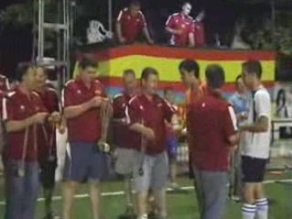 Entrega de trofeos 24 horas de futbol "XXXIII Edición"