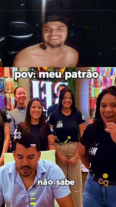 agora eu acho que o patrão sabe #engraçado #humor