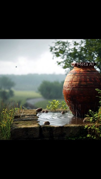 The Sound of Rain on a Clay Pot... Pure Peace 🌧️🏺 | Cozy Monsoon Ambience