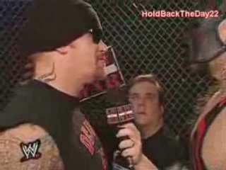 The Undertaker and Kane Backstage Interview