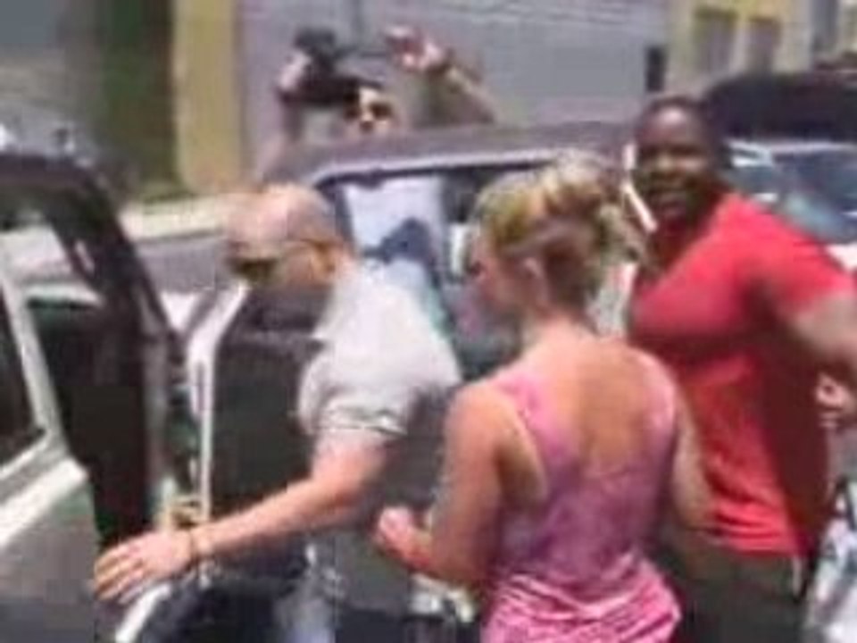 Britney Spears Working Out At Ballys (June 2008)