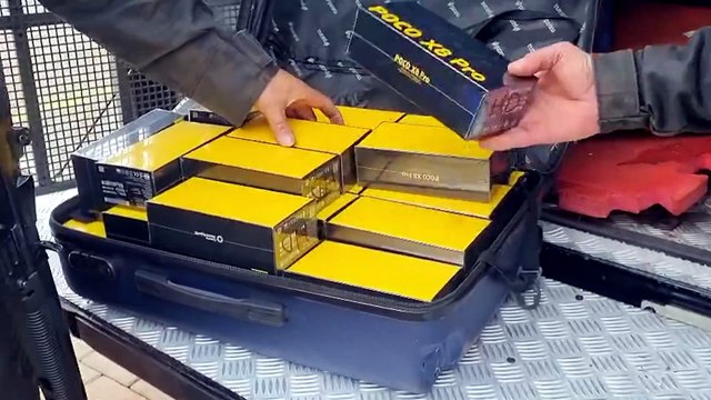 GM apreende 33 celulares e três videogames Xbox durante abordagem na BR-369
