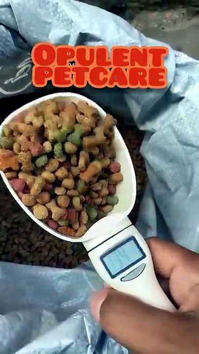 Smart Pet Food Scoop with Digital Scale – Perfect Portions Every Time