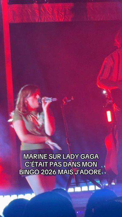 MARINE CHANTE LADY GAGA!