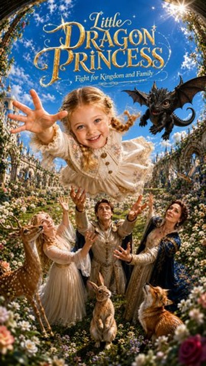 Little Dragon Princess | Full Movie | Magical Fantasy Family