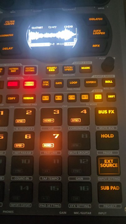 SP404  mk2  Jam