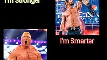 Other Wrestlers think they are strong and smart But The Legend Roman Reigns