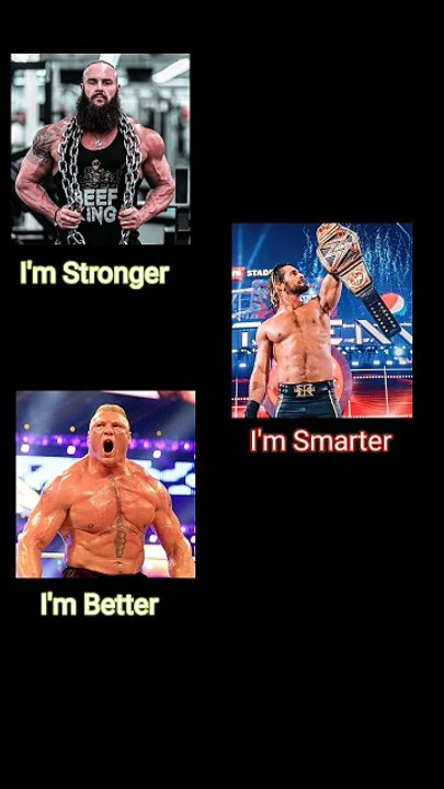 Other Wrestlers think they are strong and smart But The Legend Roman Reigns