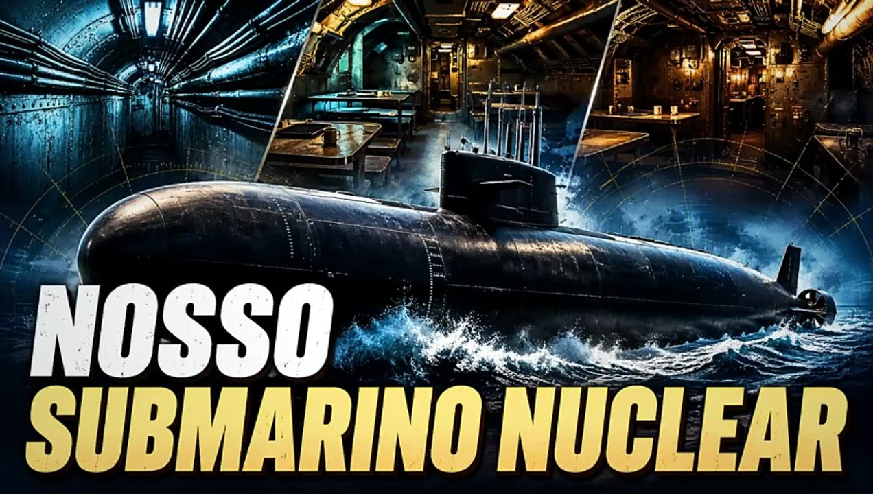 100 Homens, Meses Sem Ver o Sol: A Vida Dentro do Submarino Nuclear do Brasil