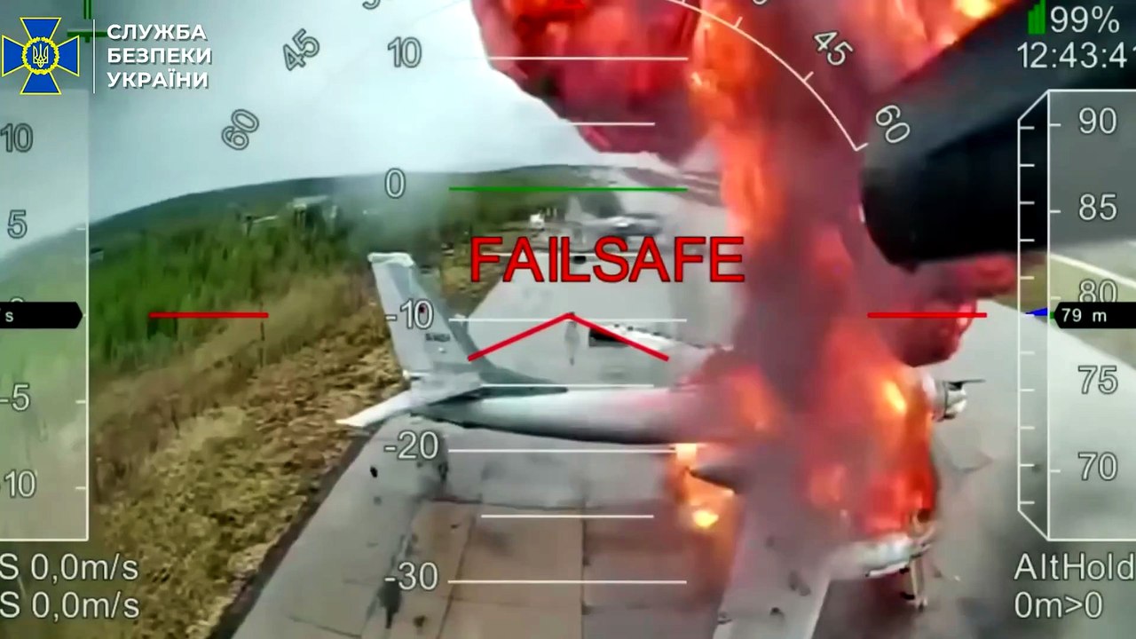 Ukraine Just Activated Secret SPIDERWEB 2.0… Then Russia Started Burning