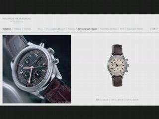 Chronograph Classic Collection Maurice de Mauriac Swiss Made
