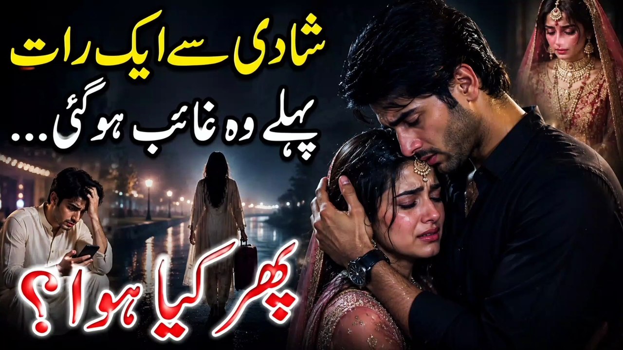 Shadi Ki Aik Rat Pahlay Wo Kahan Gayab Hogai Phr Kya Howa? Kahani