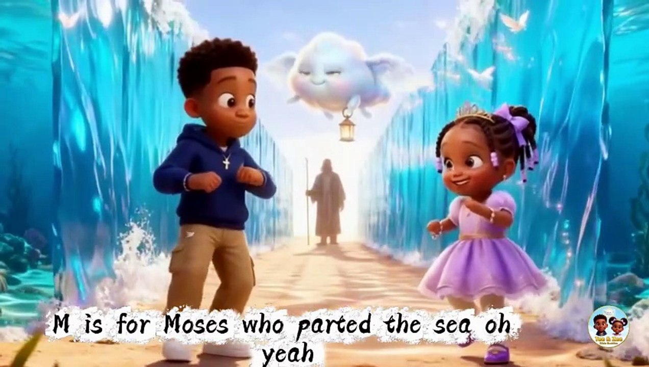 Alphabet Song for Kids  Bible Names from A to Z  Christian Kids Music