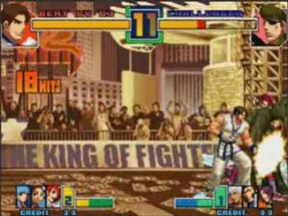 Kof 2001 Combo Second Version
