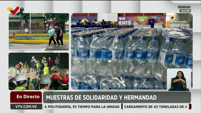 Sucre | Polideportivo Félix “Lalito” Velásquez continúa recibiendo insumos para afectados por sismos