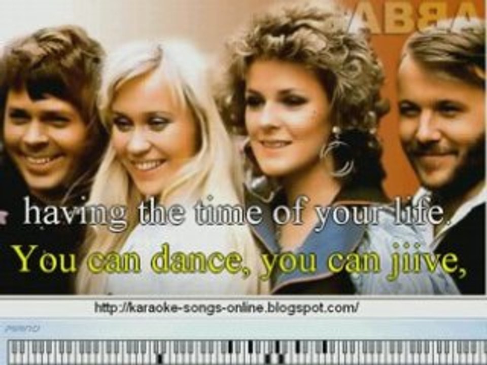 Abba-"Dancing Queen" karaoke